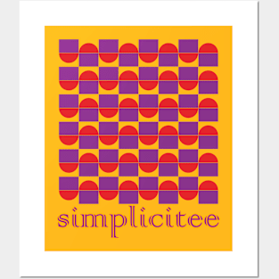 Simplicitee Pattern Posters and Art